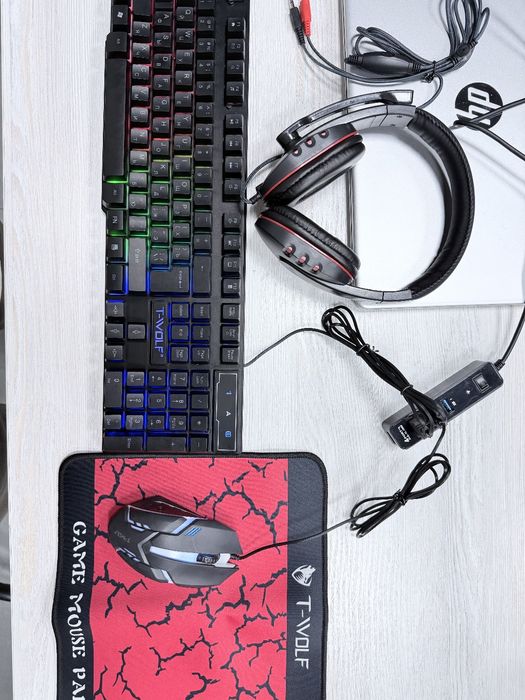 Оптом! Игровая клавиатура 4в1