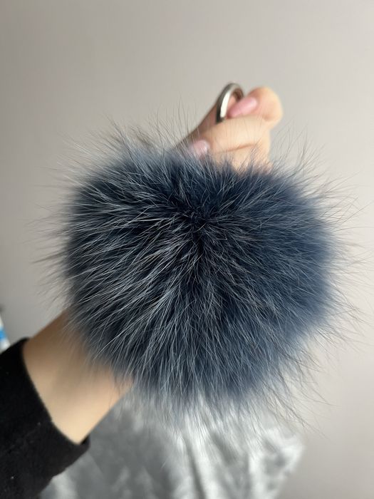 Pompon de blana naturala