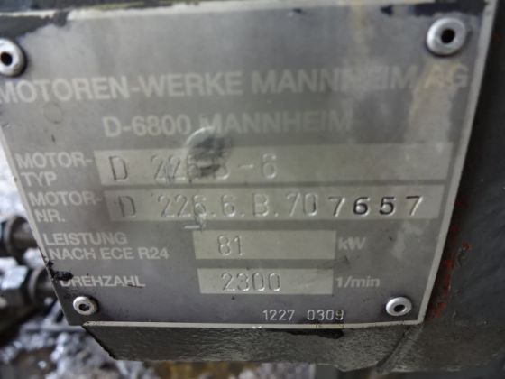 Motor Tractor Fendt 312 tip MWM