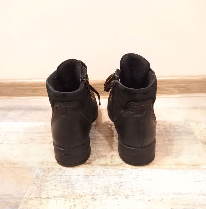 Дамски Кожени ботуши EMU Pioneer Leather, цвят Кафе, номер 39 и Дамски Боти, кубинки Lasocki, номер 38