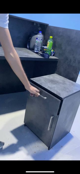 Стол ресепш + тумбочка