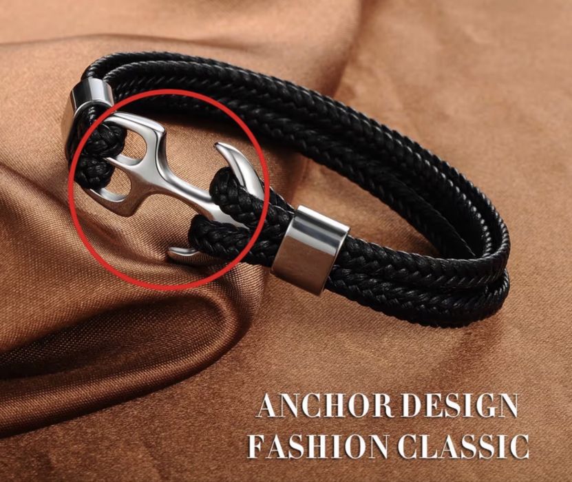 Brățară pentru bărbați handmade Infinity