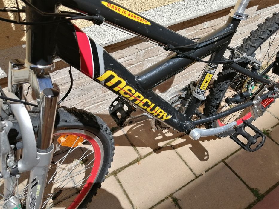 Алуминиев спортен велосипед 24 *  Mercury aero tubing 7005, Shimano 7-Speed .