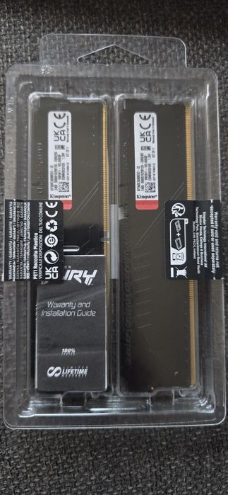 Memorie Ram Kingston Fury Kit 32Gb DDr5 6000 cl36 Amd Expo Ryzen Nou