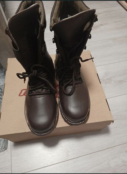 Bocanci piele Militari