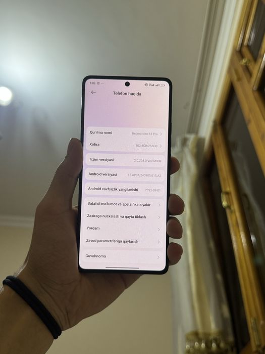 Redmi note 13 pro 256/8