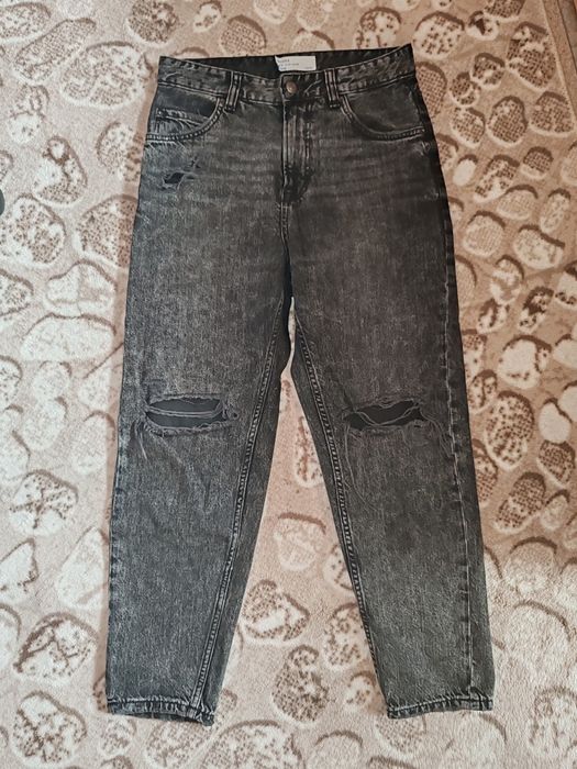 Черни дънки Bershka