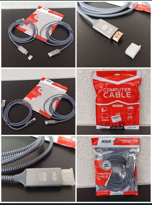 cablu de date nikon adaptor usb c  vga miniport hdmi 4k prelungitor 2m
