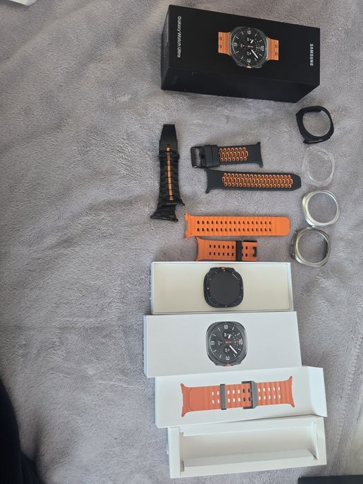 Смарт часовник Samsung Galaxy Watch Ultra (2025), 47mm, LTE, Titanium