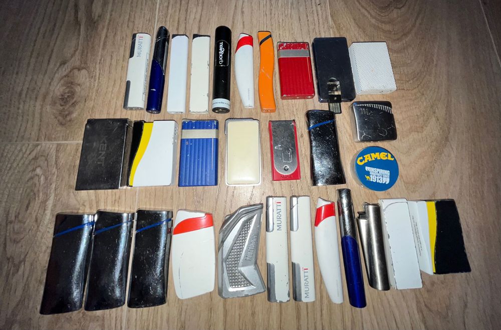 Метални рекламни запалки незаредени по 2 лв