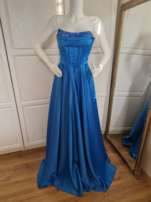 Нова дамска официална дълга рокля