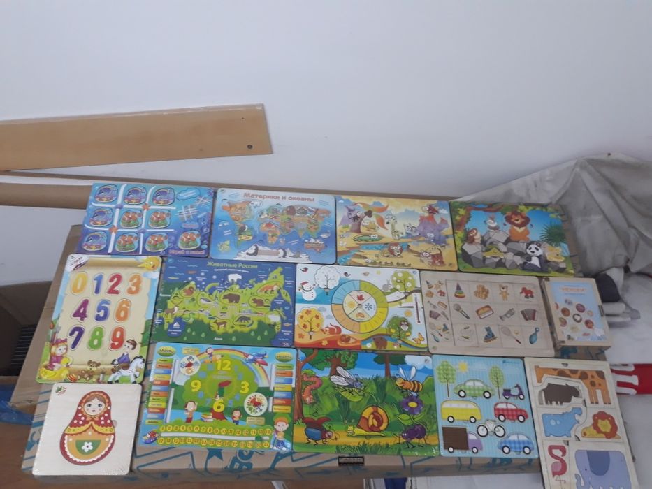 Продам деревянные развивающие игрушки