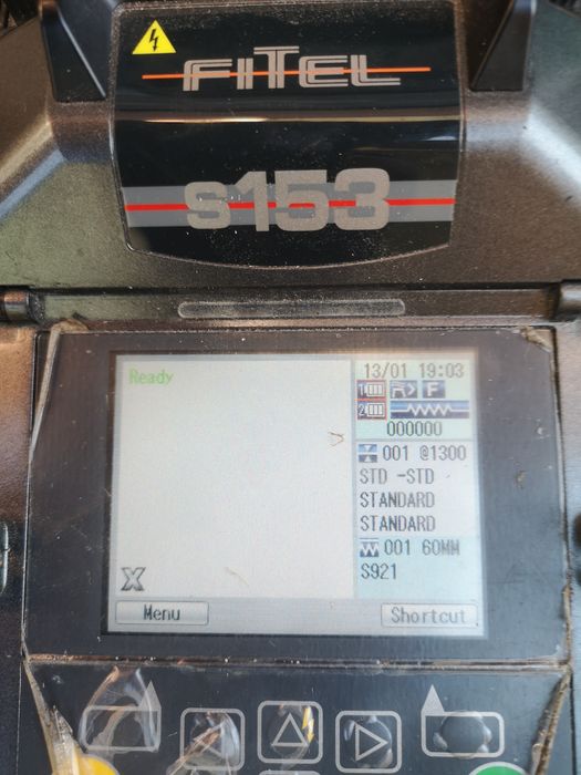 Fitel s153 Професионален Оптичен Сплайсер Пълен комплект