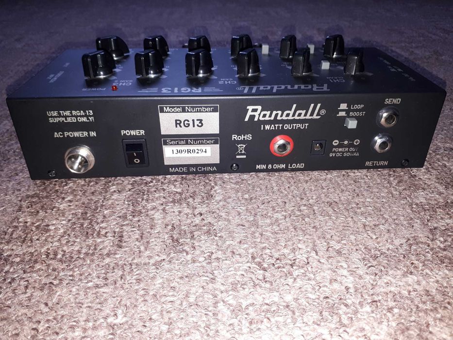 Preamplificator chitară Randall RG13