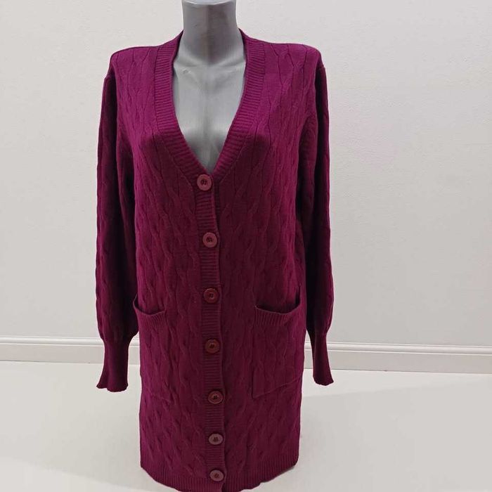 jerseu lung - cardigan