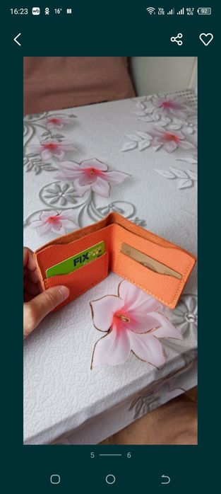 Продам новый - Кожаный кошелёк