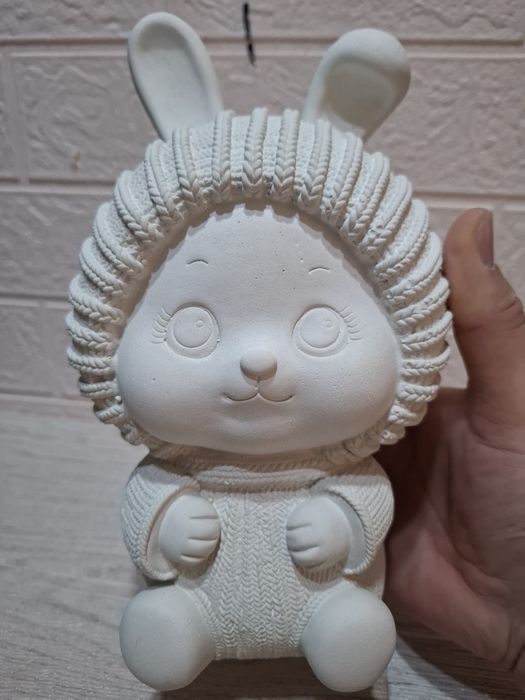 Копилка для раскраски зайчик подарки в детскии сад подарки на 7 мая