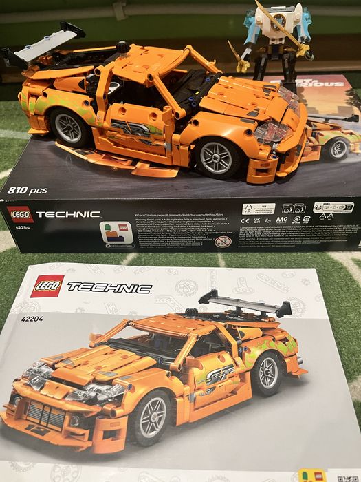 Lego Technic Toyota Supra MK4 + бонус малко Лего