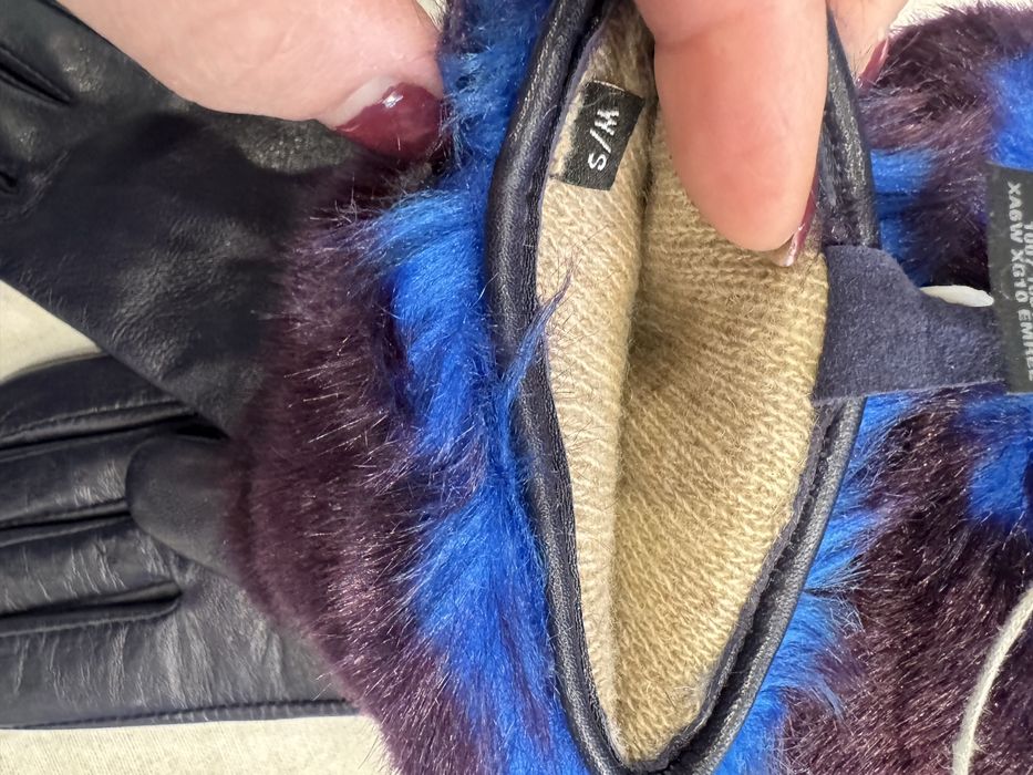 Дамски ръкавици естествена кожа Ted Baker