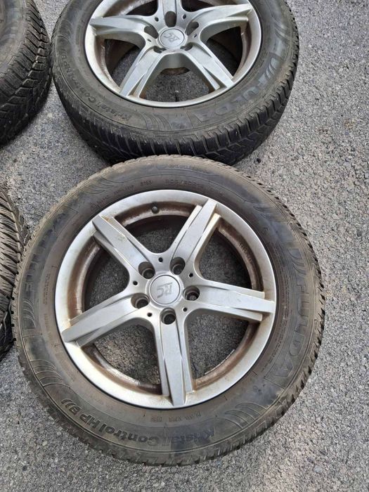 **Джанти 16″ с гуми за Volkswagen Sharan II – комплект RC Design**