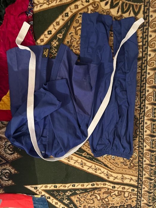 Мизуно кимано синий