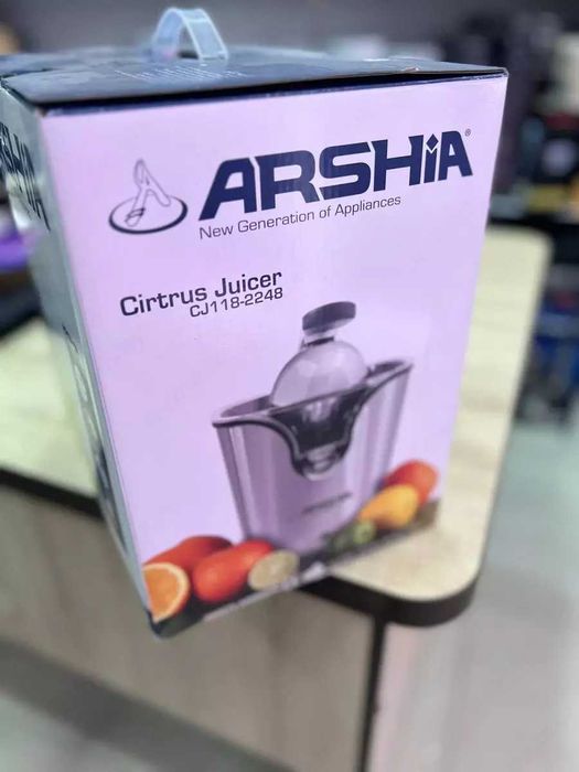 Соковыжималка для цитрусовых с ручным прессом CJ118  новая!