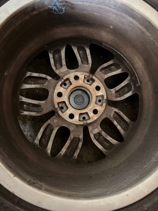 Roată rezervă BMW originală R17, 225/60 R17 Goodyear UltraGrip, jantă aliaj, stare bună