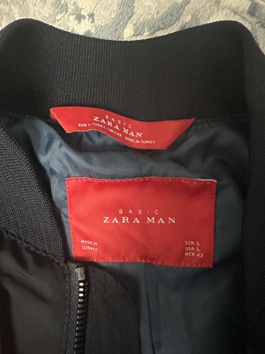 Zara Man бомбер мужской