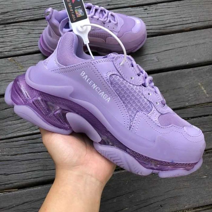 Balenciaga Triple S - Violet/Light Grey/Dark Grey