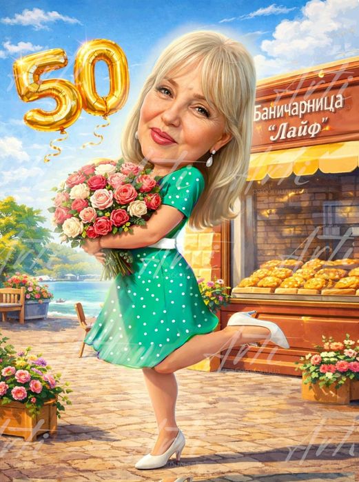 Дигитална Карикатура