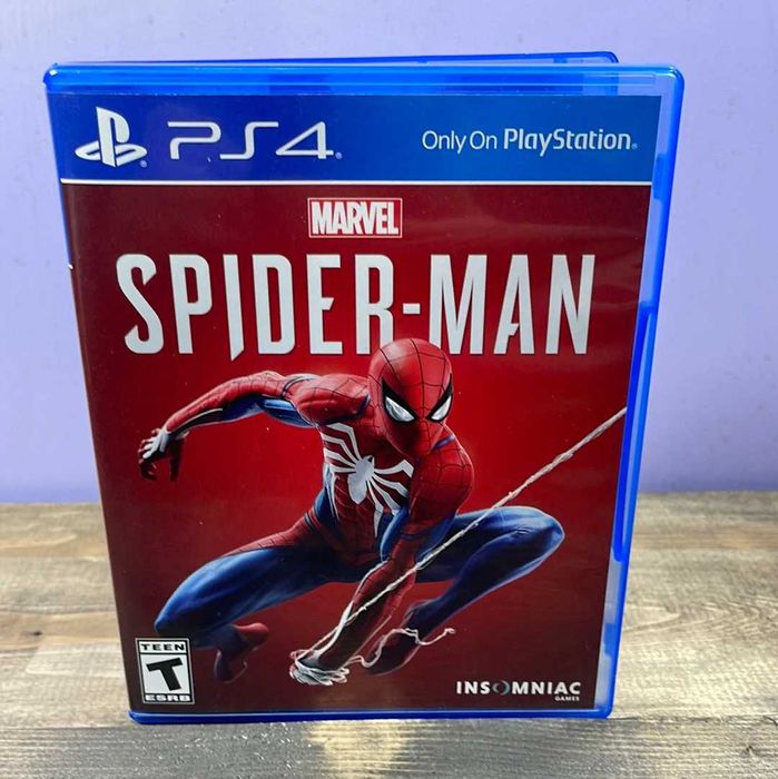 Spider man marvel ps4 disc playsation disk original ruschada sotiladi