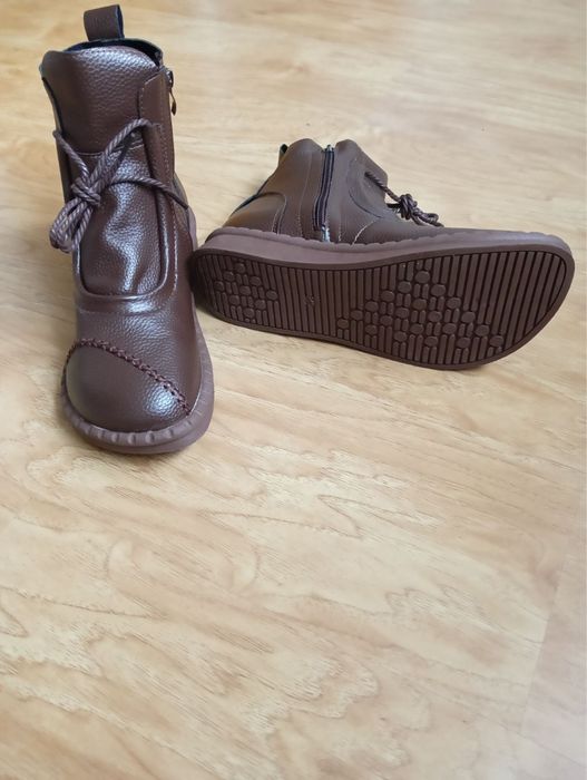 Боти от мека еко кожа