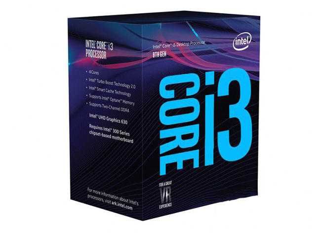 Intel Core I3 8100