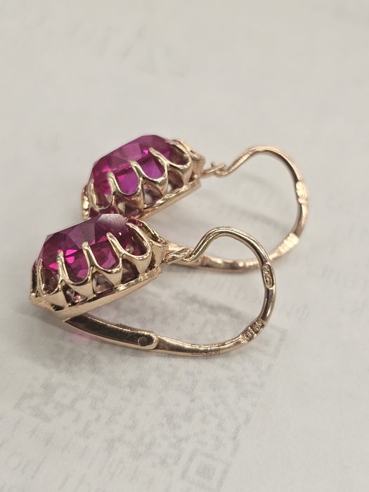 Серьги советские 583СССР