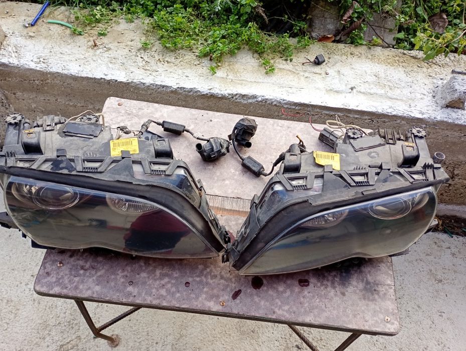 Фарове с лупи за е46 фейслифт