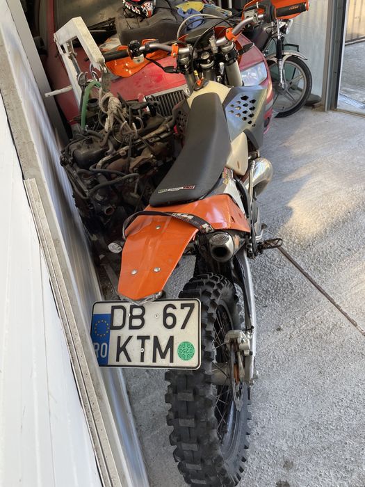 Motocicleta Endurocross.