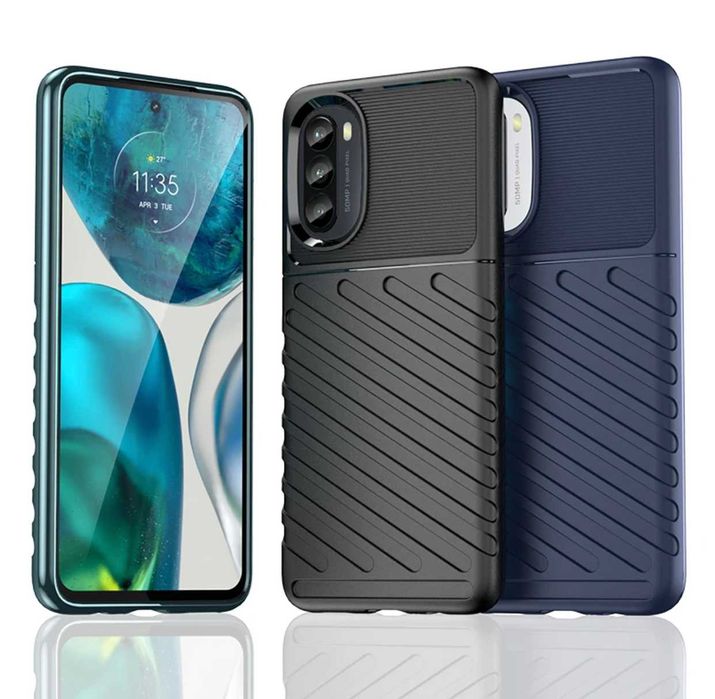 Husa Premium Antisoc din silicon mat Motorola Moto E22 , G52 , G62 5G