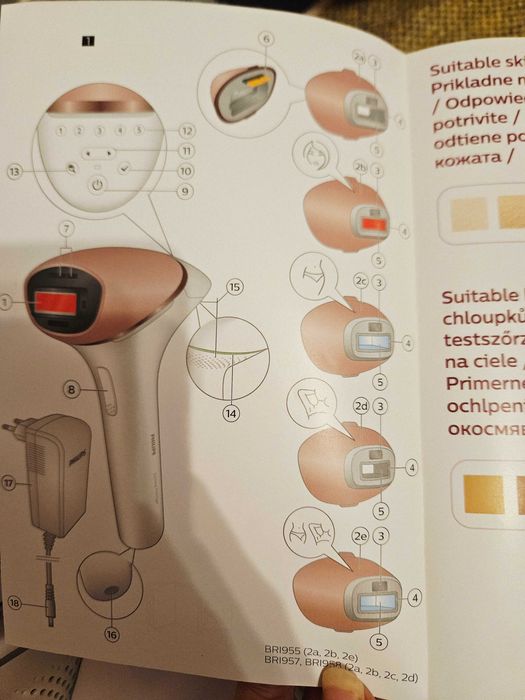 Epilator cu laser Philips Lumea 8000