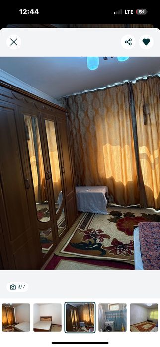 Аренда Феруза Есобозор Геникология 3/4хона 400 долл оила болла кизларг