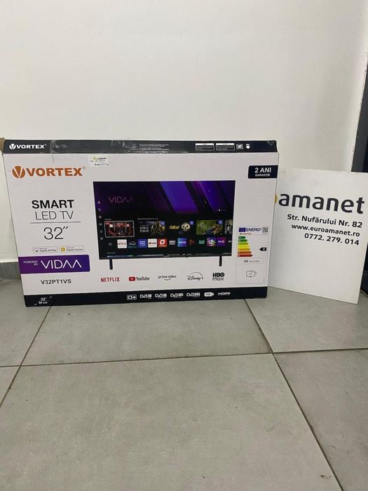 Televizor LED Smart VORTEX V32PT1VS, HD, 81cm -N2-