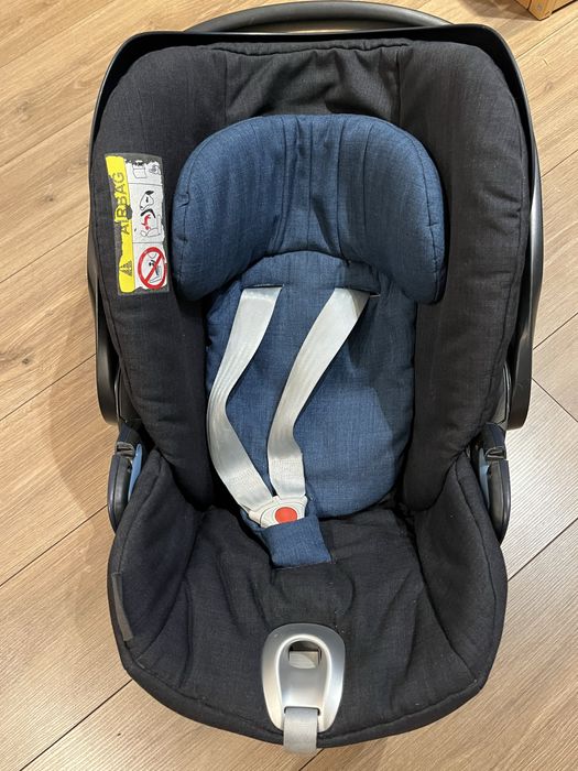 Cybex cloud q + base q fix + адаптери кош за кола с основа