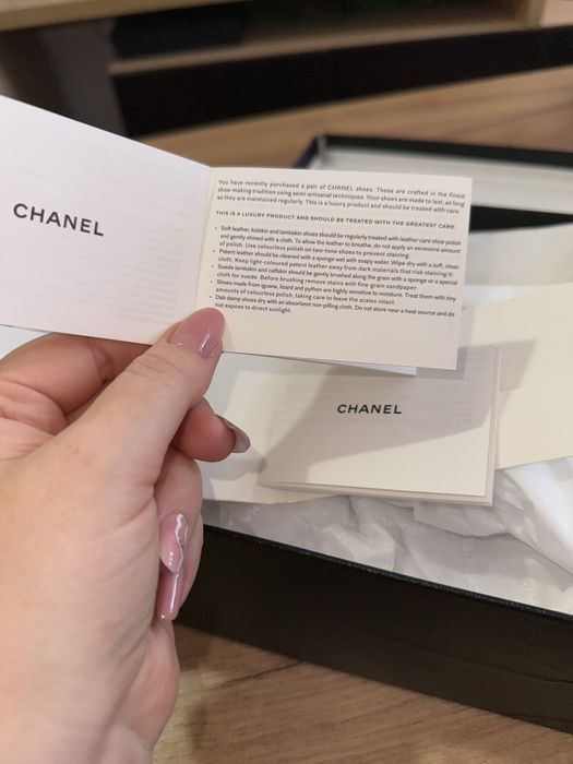 Mocasini Chanel, lungime talpa 24,5 cm