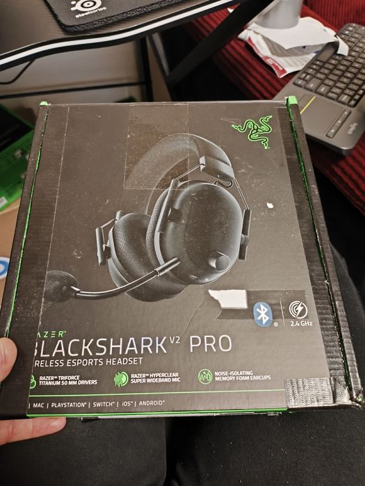 Razer blackshark V2 pro 2023 геймърски слушалки
