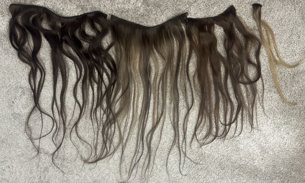 Естествена коса, екстеншъни