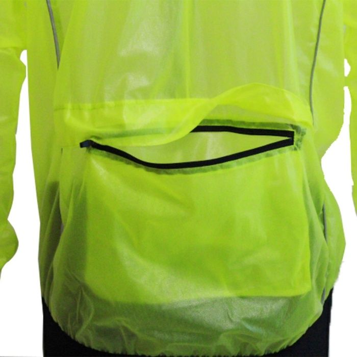 Geaca ploaie noua ciclism S M XXL XXXL Verde alba foita impermeabila