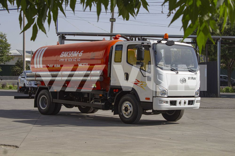 Ассенизационный автомобиль FAW Tiger V (6 м³)