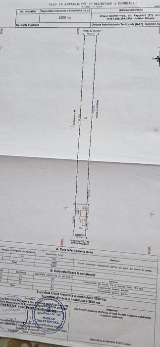 Teren intravilan (Casa)  de vânzare