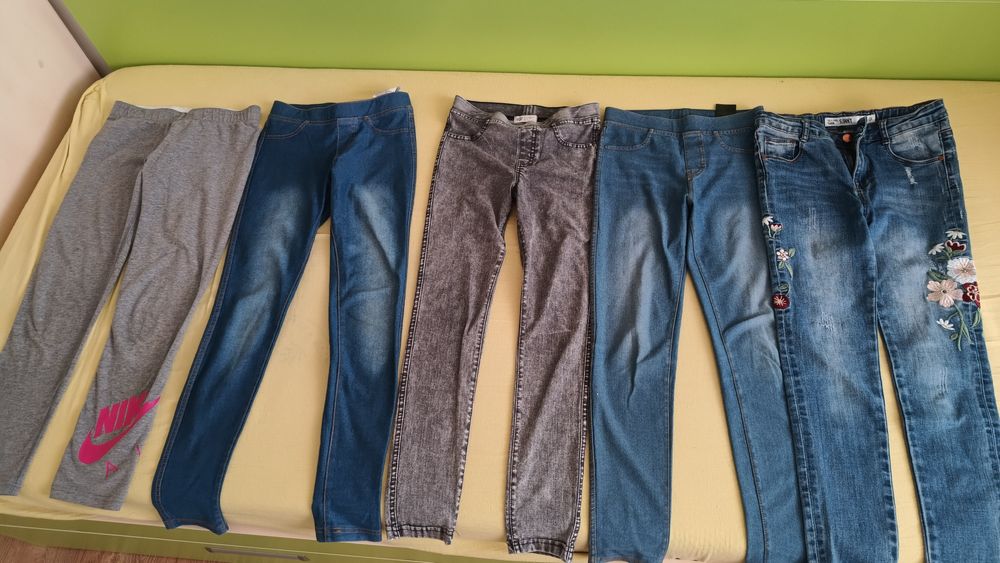 Lot pantaloni,colanti  fete mar 146