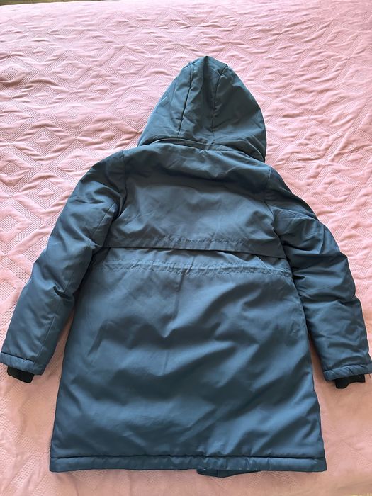 Куртка зимняя для девочки на рост 152см