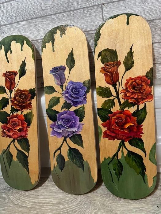 Деревянные картины ручной работы